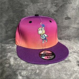 Kanye West Graduation 2007 HGC 6 7/8 Fitted Headgear Cap Classic Purple Hat